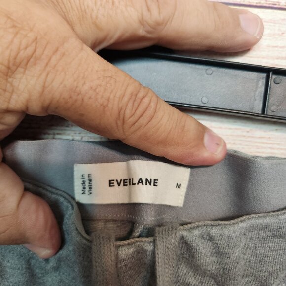 Everlane The Dream Pant Women Medium Gray High Rise Modal Taper Casual Office - Picture 14 of 16